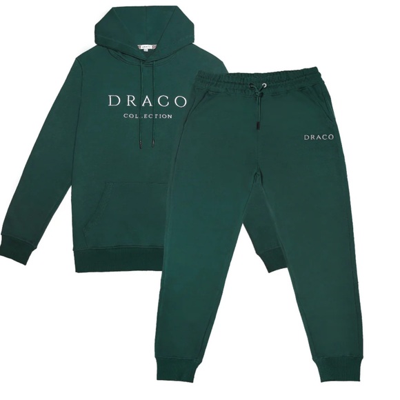 Draco Pants - Draco Collection  Green Jogger Set unisex
